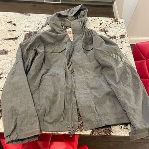 Burton Snowboarding Jacket. Grey. XL